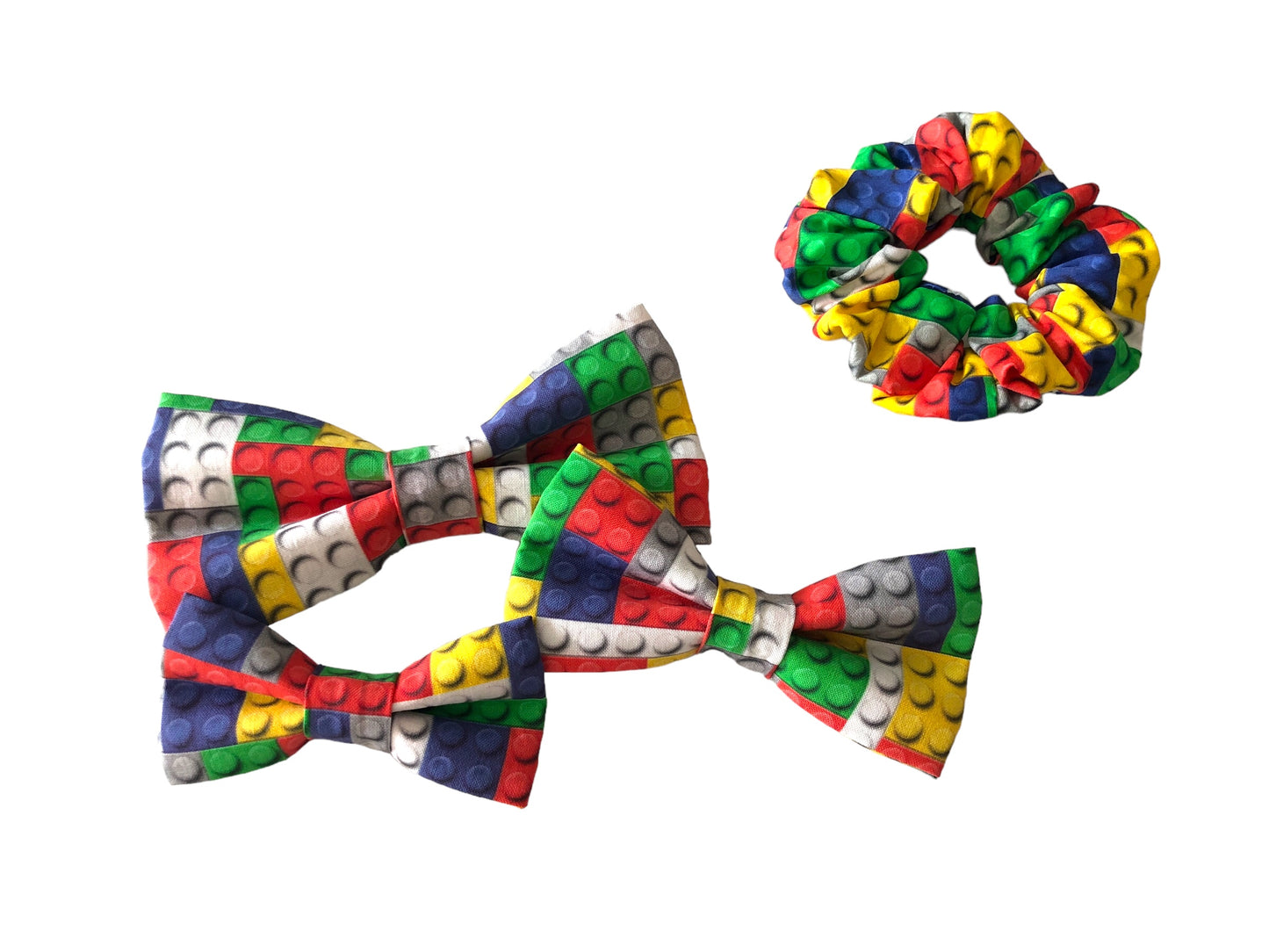 Lego Bricks Scrunchies