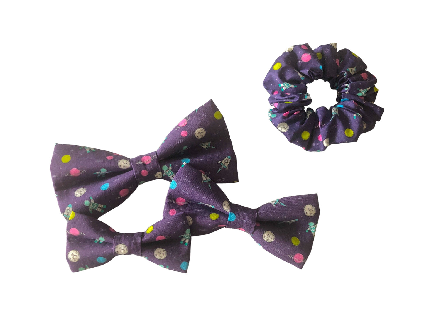 Outer Space Scrunchies