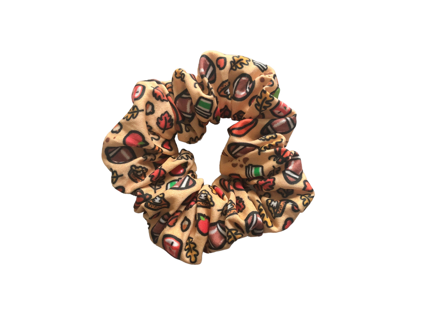 Pumpkins, Footballs & More Scrunchies