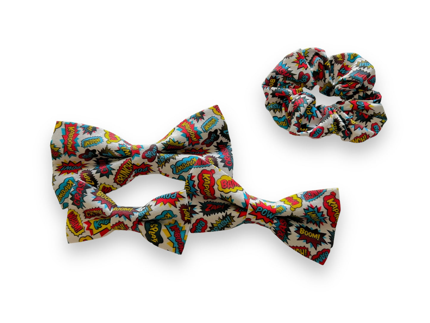 Super Words Scrunchies