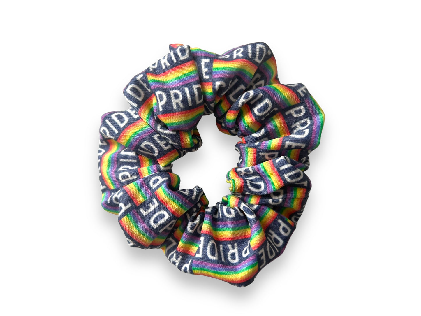 Pride - Rainbow Stripes Scrunchies