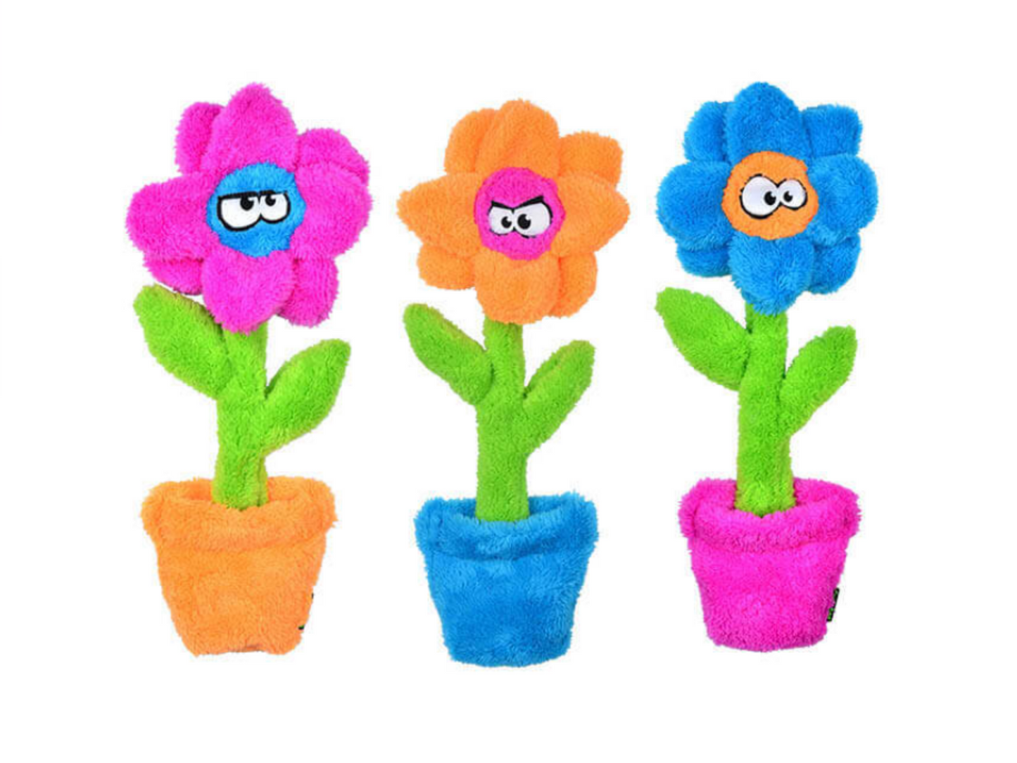 Duraplush Unstuffed Potted Flowers
