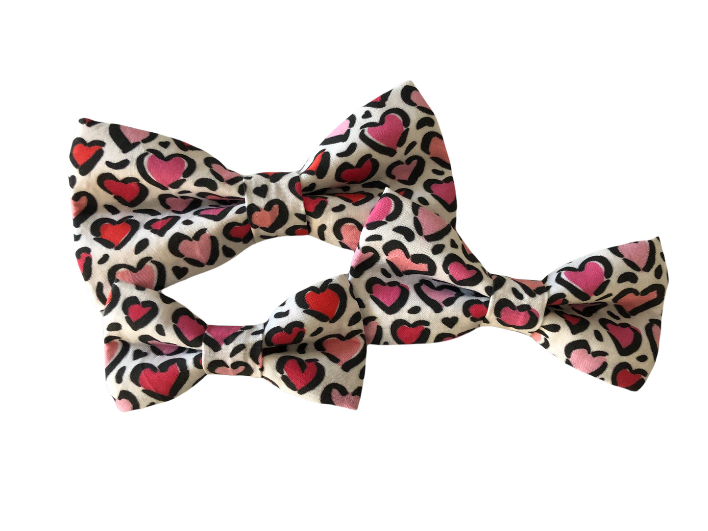 Leopard Print Hearts