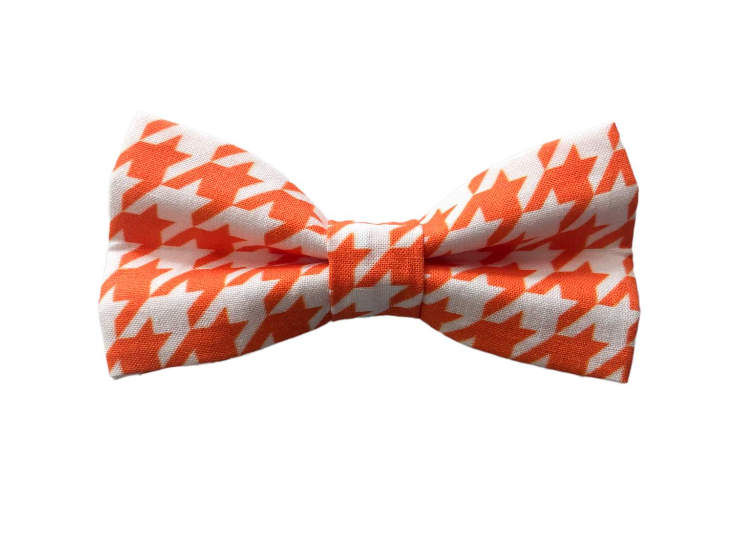 Orange Houndstooth