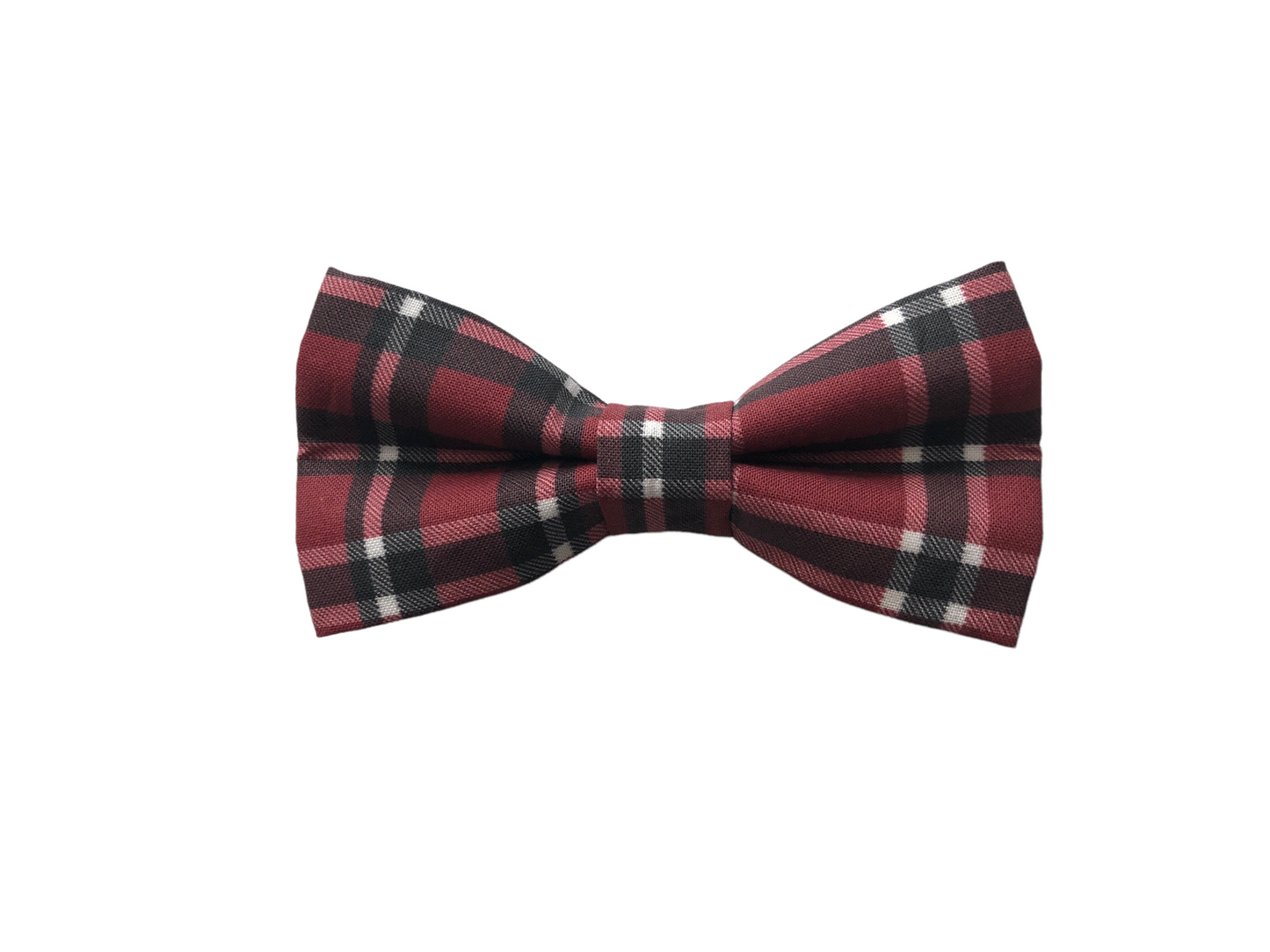 Traditional Garnet & Black Plaid