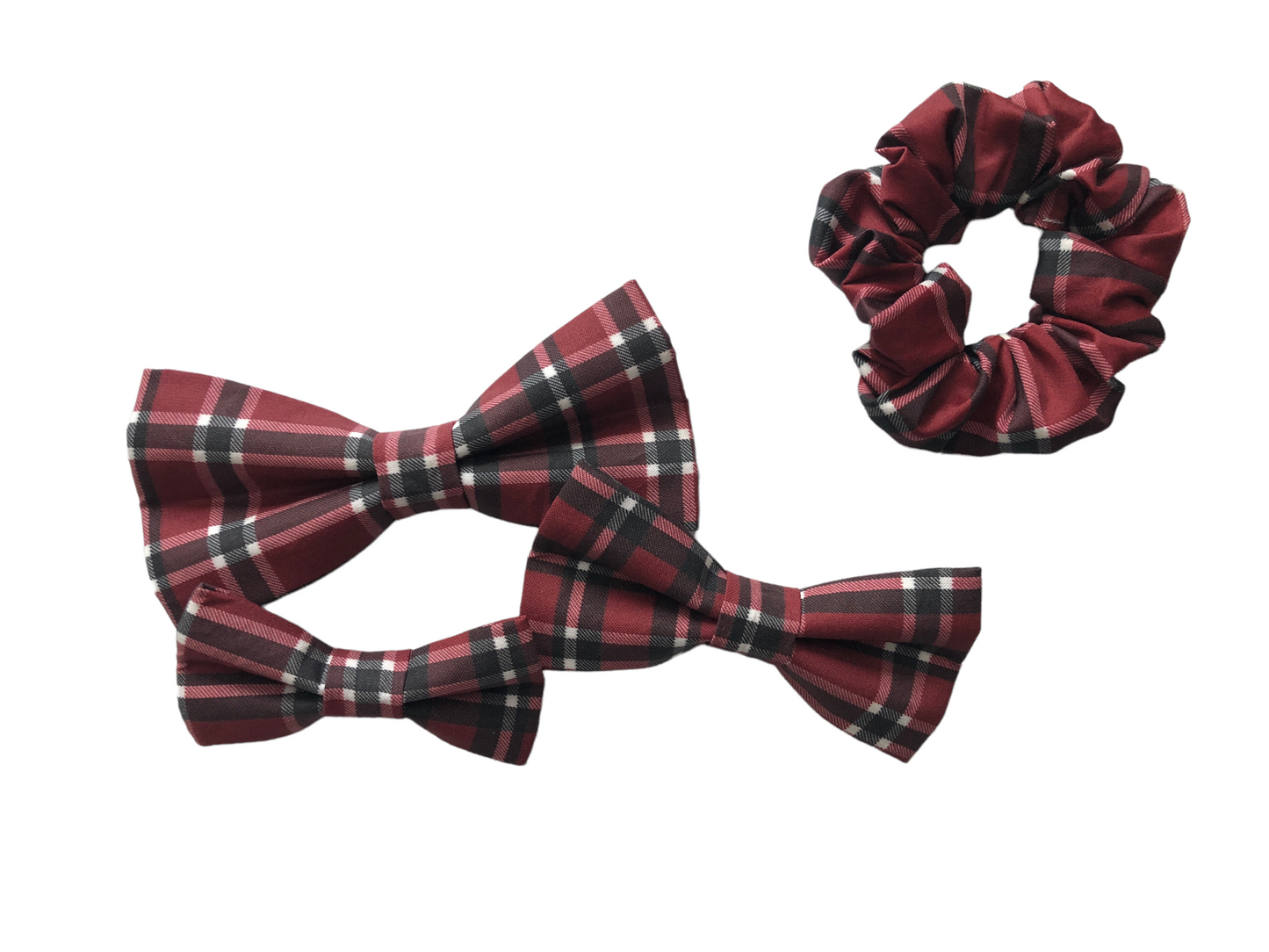 Traditional Garnet & Black Plaid