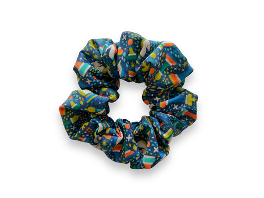 Chess Pieces Scrunchies