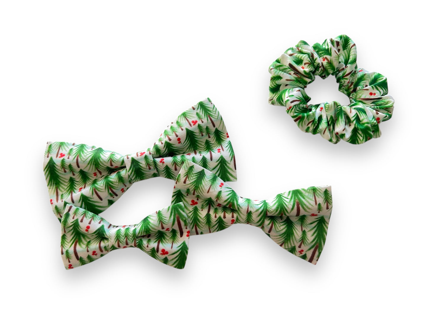 Christmas Tree Farm Scrunchies