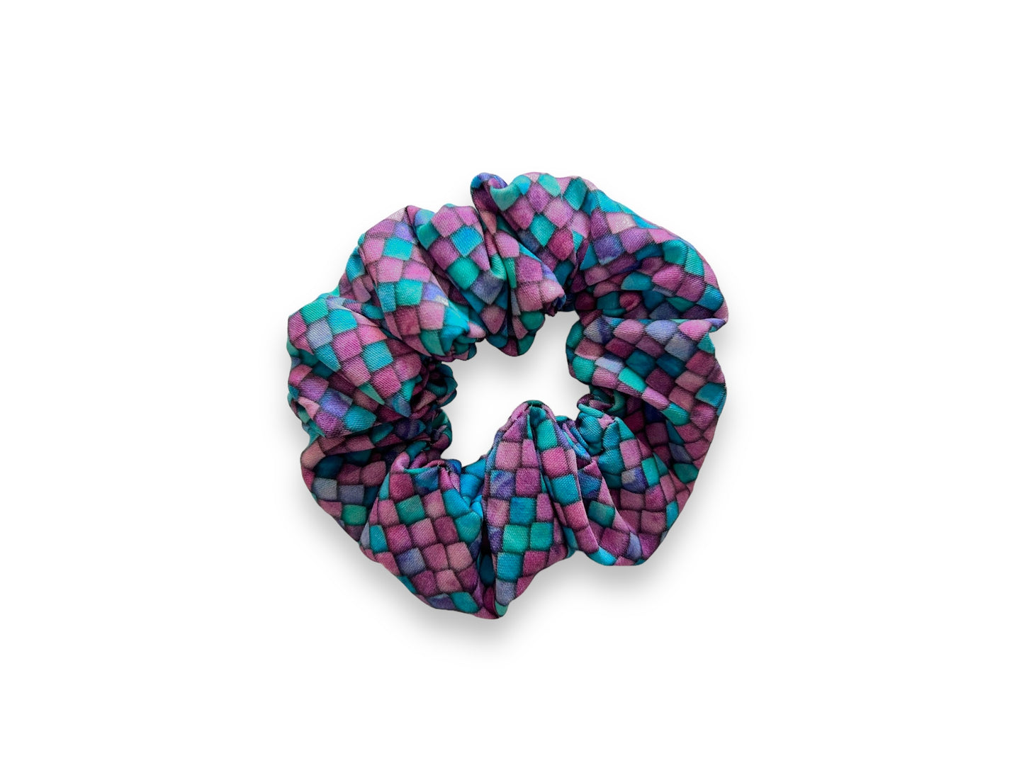 Dragon Scales - Purple Scrunchies