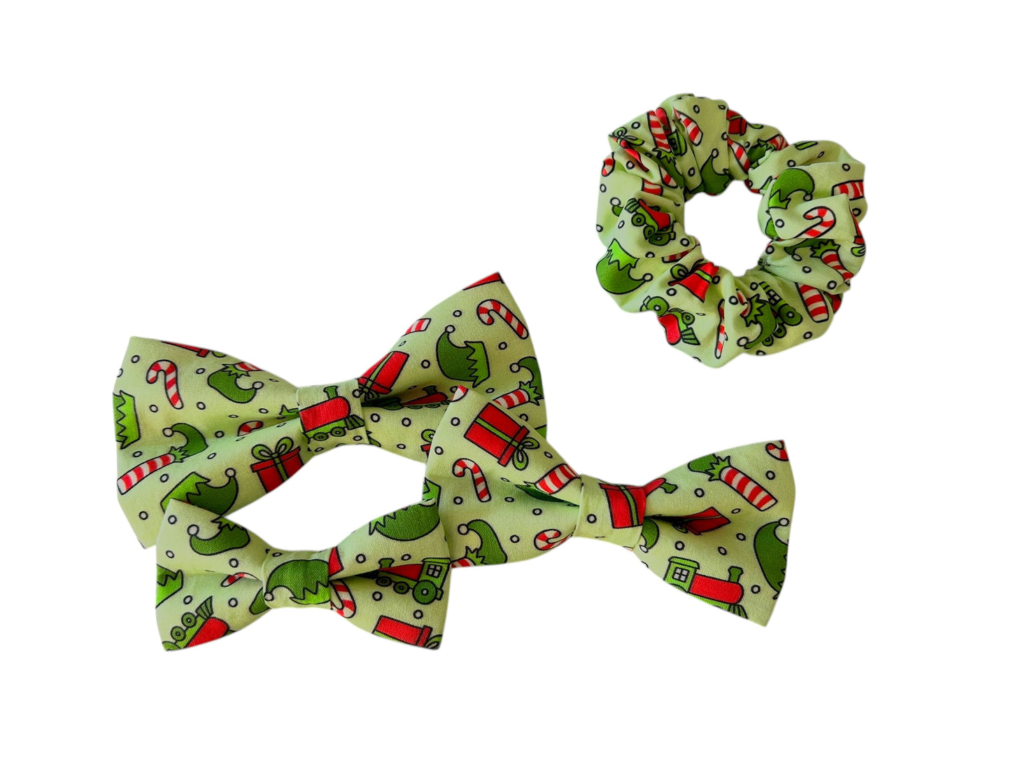 Elf Party Scrunchies