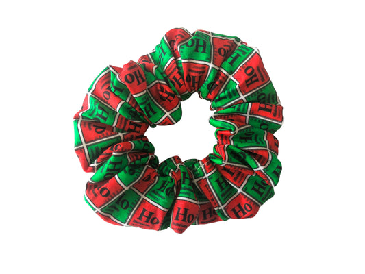 Ho Ho Ho Periodic Table Scrunchies