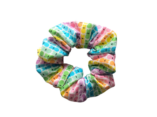 Rainbow Peeps Scrunchies