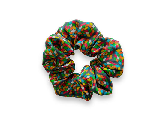 Rubik's Cubes Scrunchies