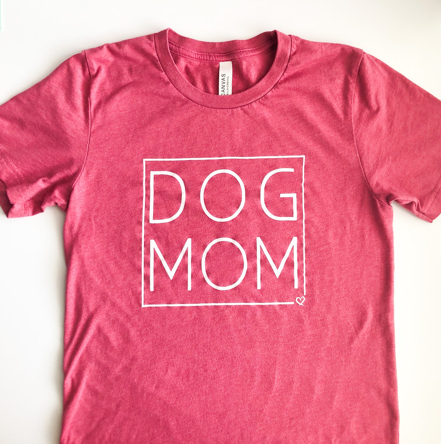 Dog Mom - Heather Raspberry